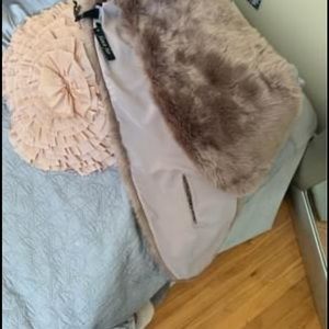 Faux furr wrap